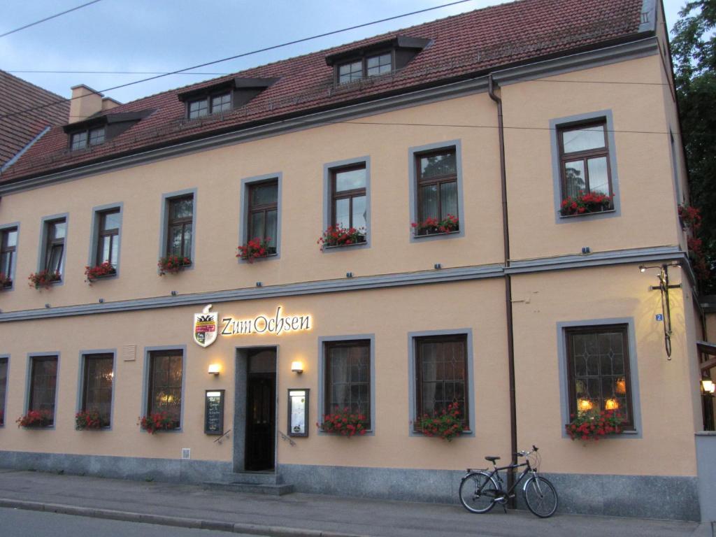 Zum Ochsen Hotel Stadtbergen Bagian luar foto
